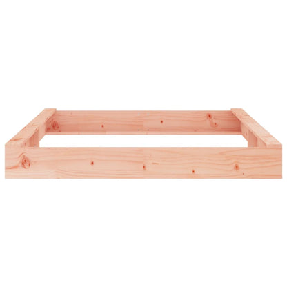 Sandkasten mit Sitzen Quadratisch Massivholz