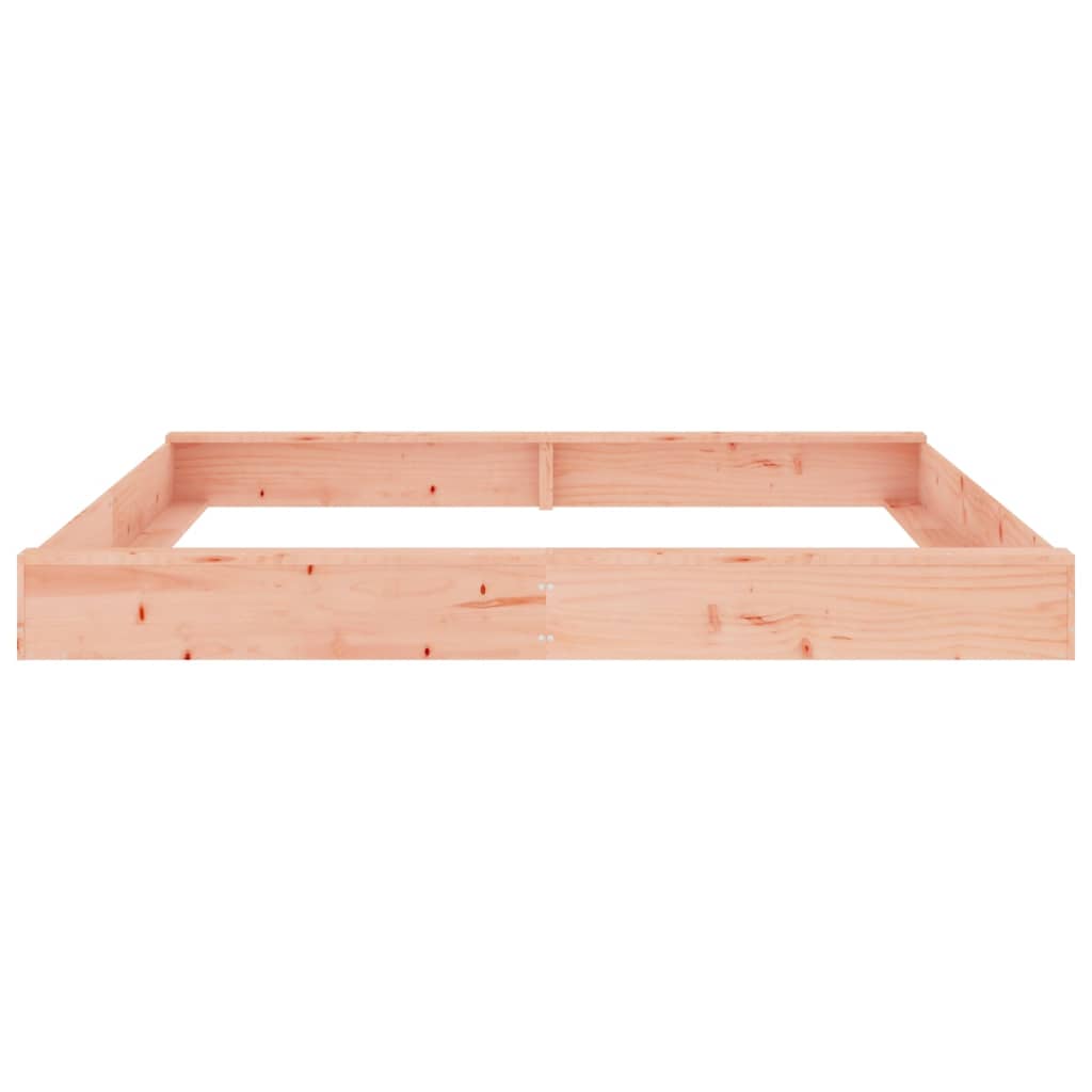 Sandkasten mit Sitzen Quadratisch Massivholz