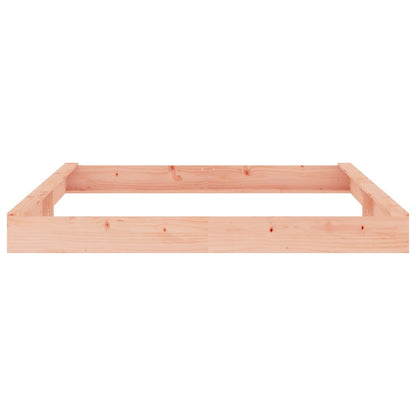 Sandkasten mit Sitzen Quadratisch Massivholz