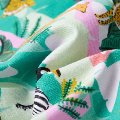 Kinderkleid Helles Minzgrün
