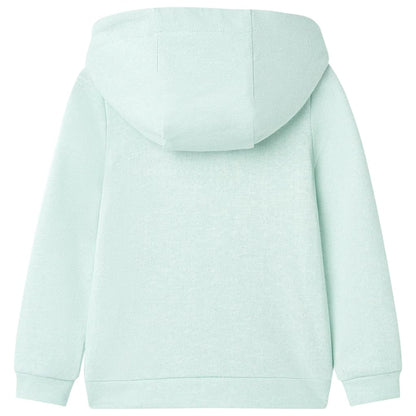 Kinder-Kapuzenpullover mit Reißverschluss