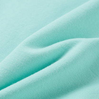 Kinderkleid mit Kordelzug Helles Minzgrün