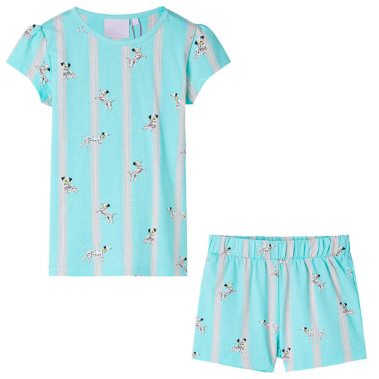 Kinderpyjama mit Kurzen Ärmeln Ecru