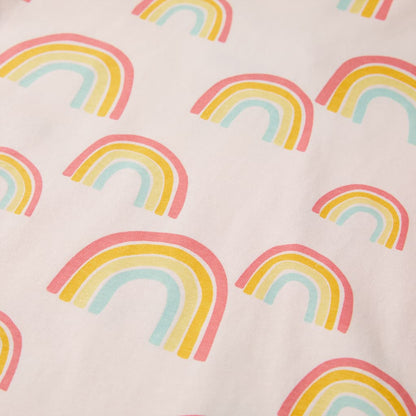 Kinderpyjama mit Kurzen Ärmeln Zartrosa