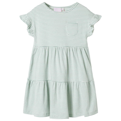 Kinderkleid mit Rüschenärmeln