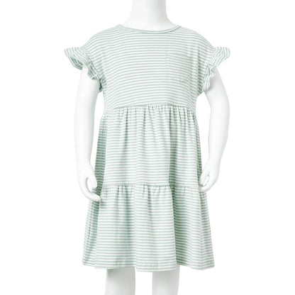 Kinderkleid mit Rüschenärmeln
