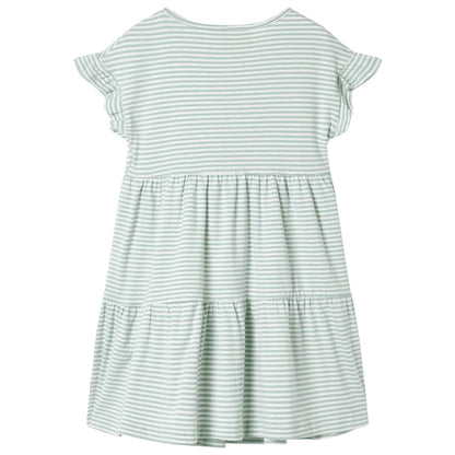 Kinderkleid mit Rüschenärmeln