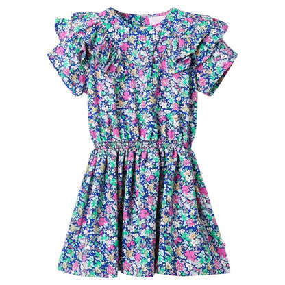 Kinderkleid mit Rüschenärmeln