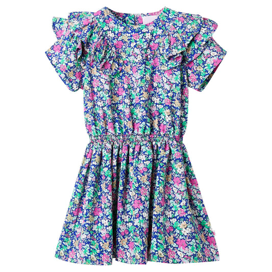 Kinderkleid mit Rüschenärmeln