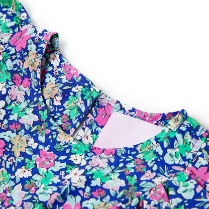 Kinderkleid mit Rüschenärmeln