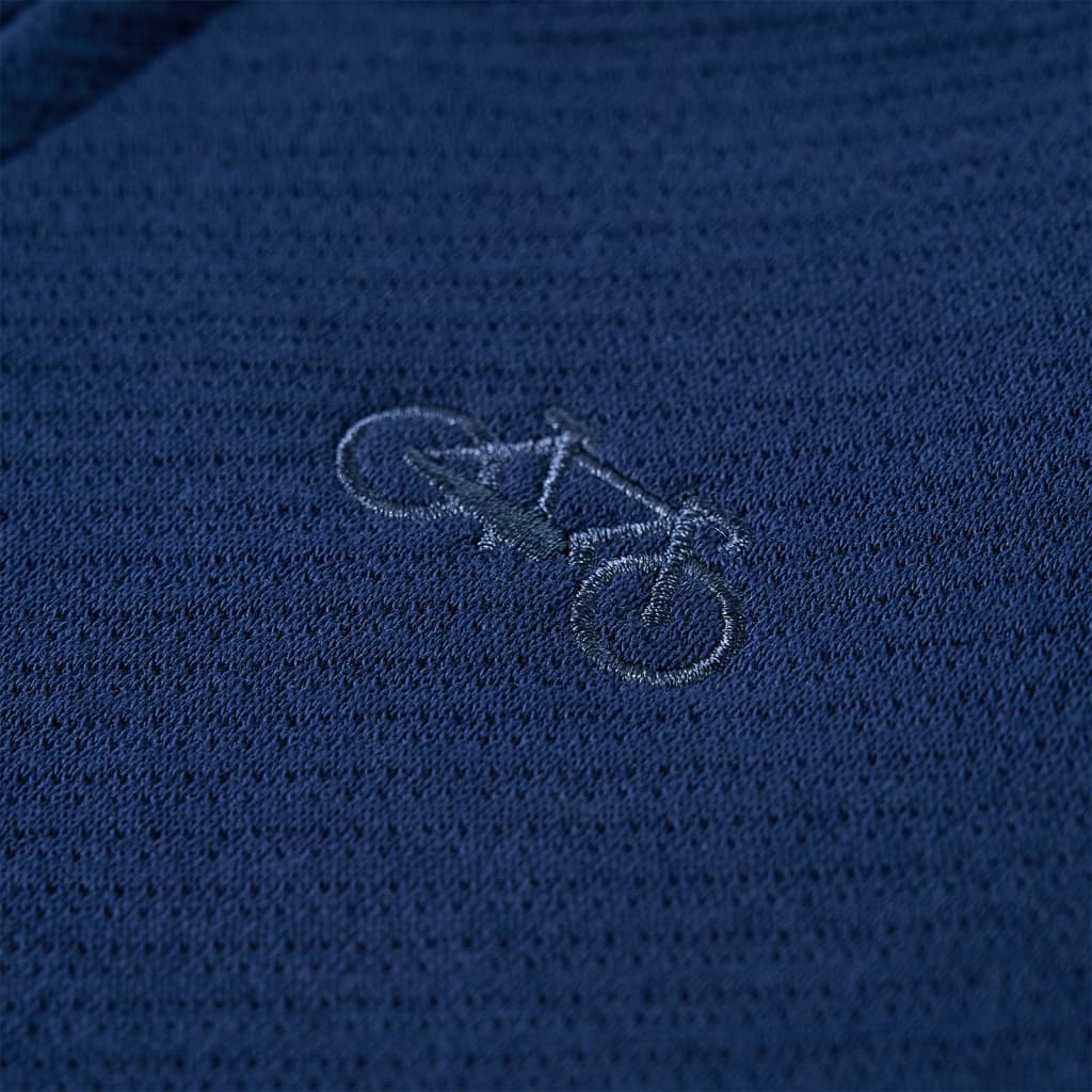 Kinder-Sweatshirt mit Reißverschluss Marineblau