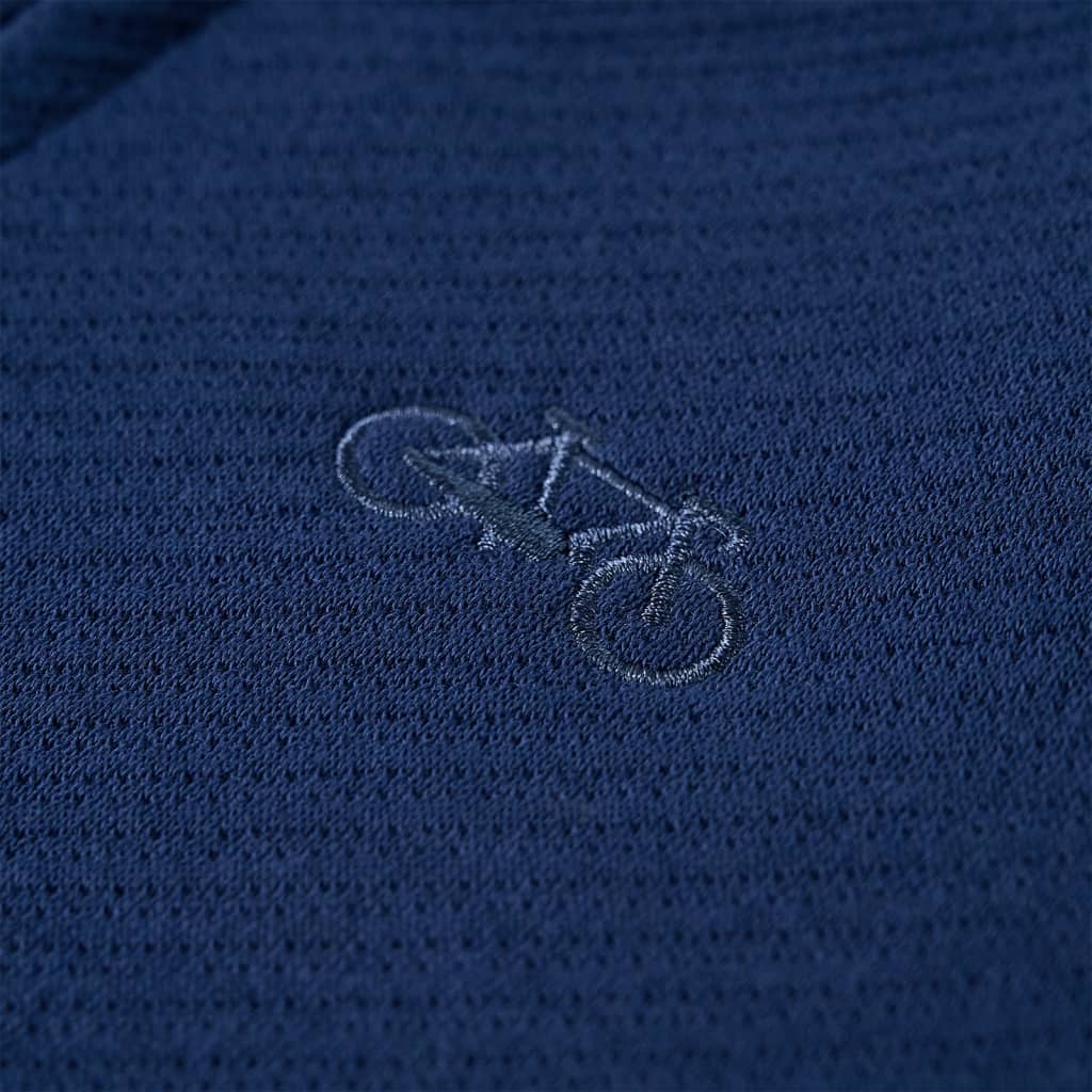 Kinder-Sweatshirt mit Reißverschluss Marineblau