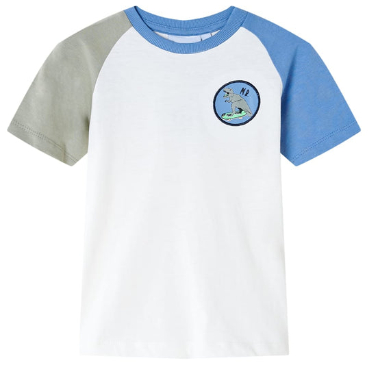 Kinder-T-Shirt Ecru