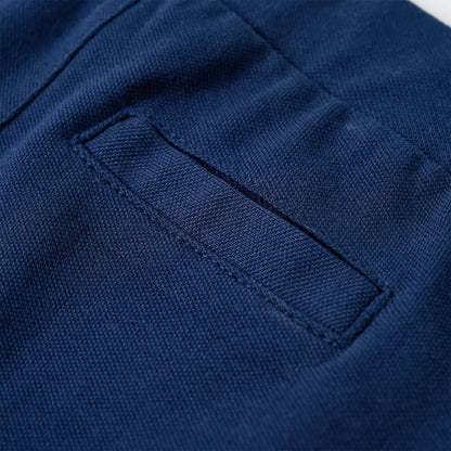 Kinderhose mit Kordelzug Marineblau