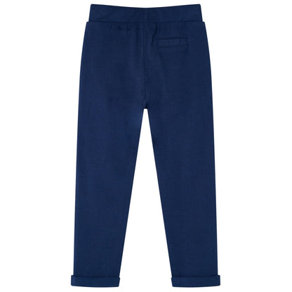 Kinderhose mit Kordelzug Marineblau