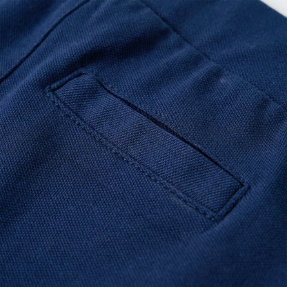 Kinderhose mit Kordelzug Marineblau