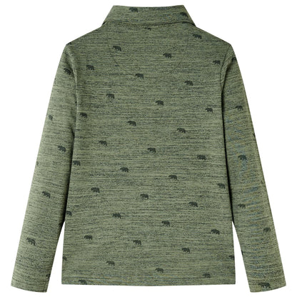 Kinderhemd Khaki Melange