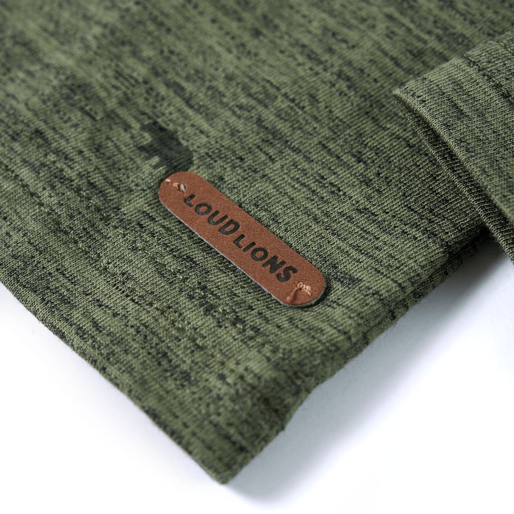 Kinderhemd Khaki Melange