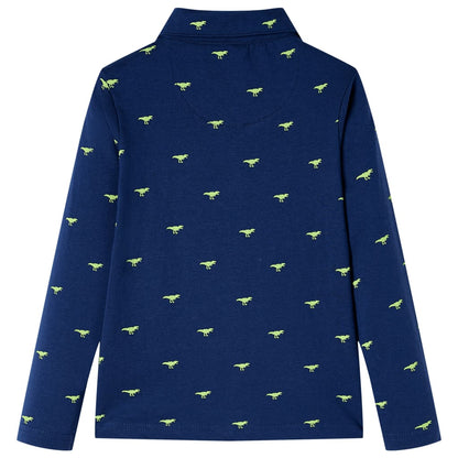Kinderhemd Marineblau