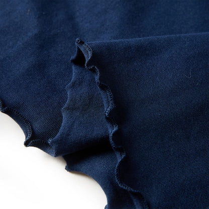 Kinder-Langarmshirt Marineblau