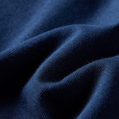 Kinder-Langarmshirt Marineblau