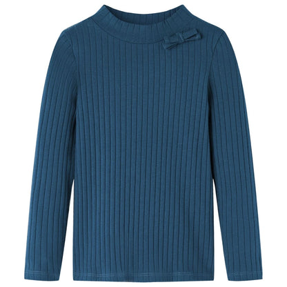 Kinder-Langarmshirt Rippstrick