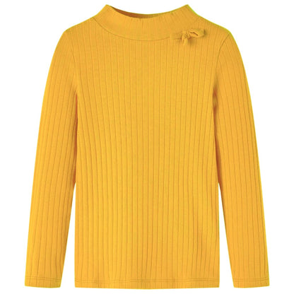 Kinder-Langarmshirt Rippstrick