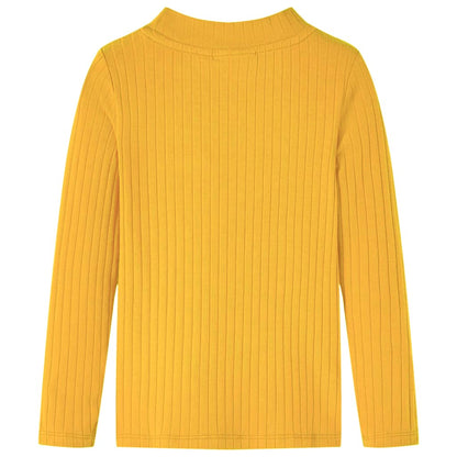 Kinder-Langarmshirt Rippstrick