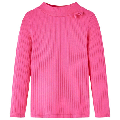 Kinder-Langarmshirt Rippstrick