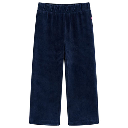 Kinderhose Cord Marineblau