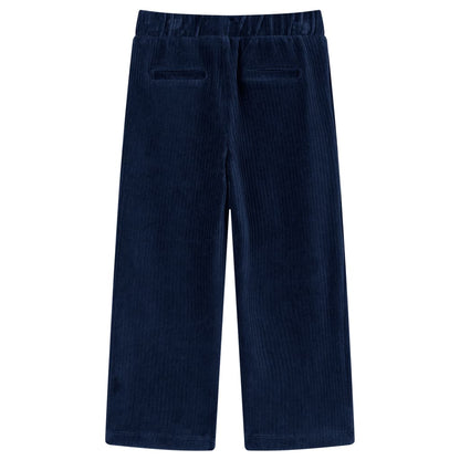 Kinderhose Cord Marineblau