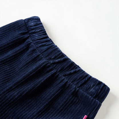 Kinderhose Cord Marineblau