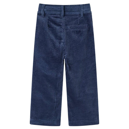 Kinderhose Cord Marineblau