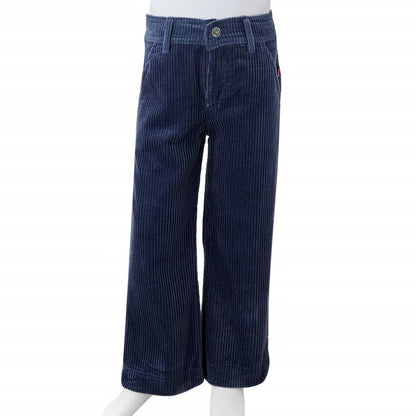 Kinderhose Cord Marineblau