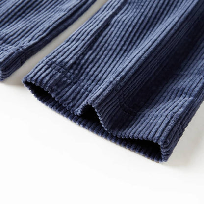 Kinderhose Cord Marineblau