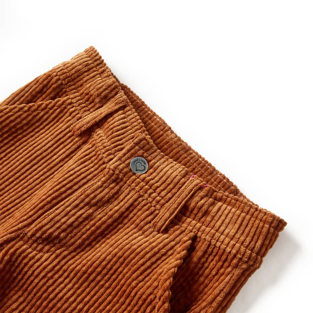 Kinderhose Cord Cognac