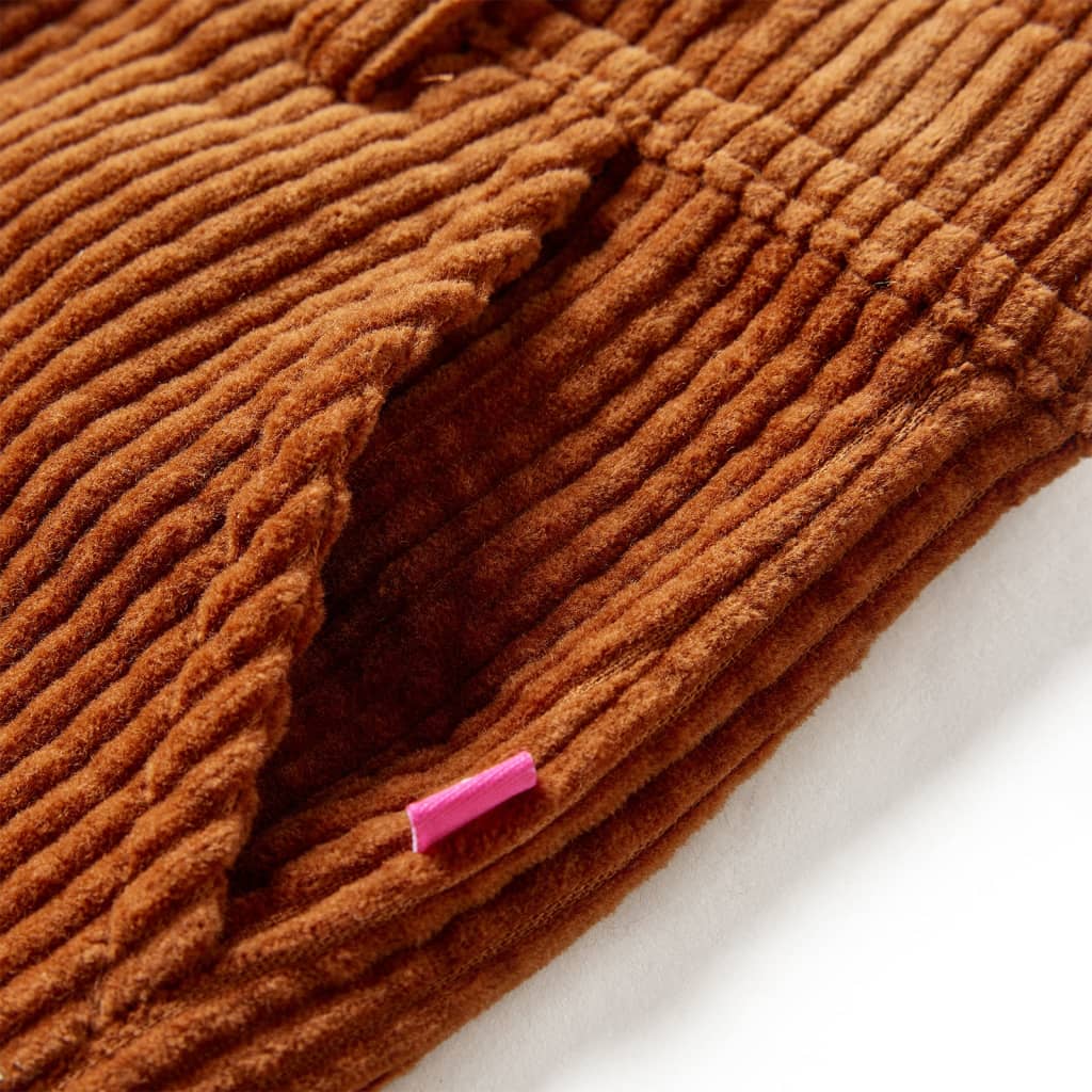 Kinderhose Cord Cognac