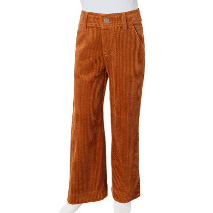 Kinderhose Cord Cognac