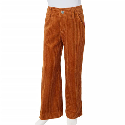 Kinderhose Cord Cognac