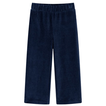 Kinderhose Cord Marineblau