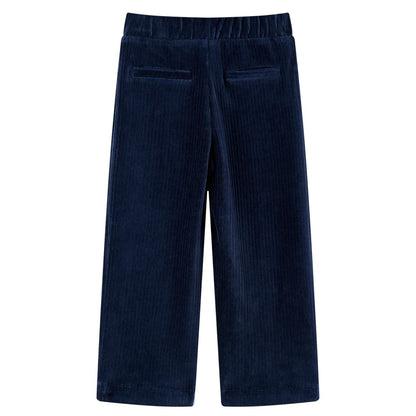 Kinderhose Cord Marineblau