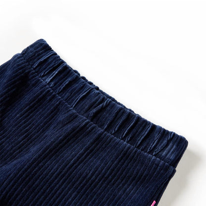 Kinderhose Cord Marineblau