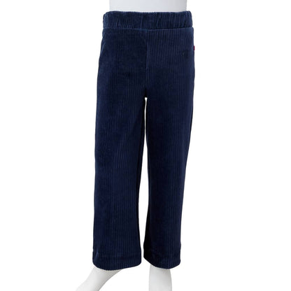 Kinderhose Cord Marineblau