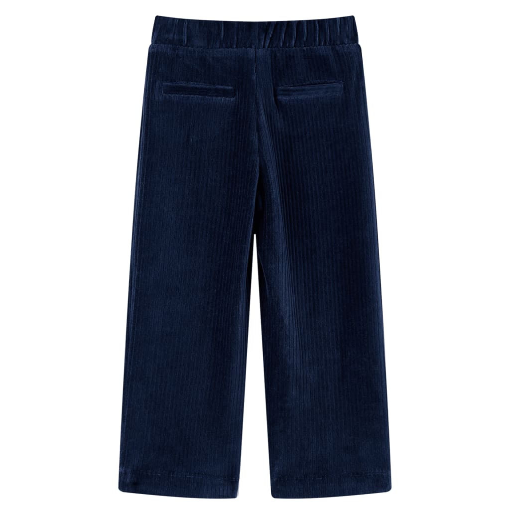 Kinderhose Cord Marineblau