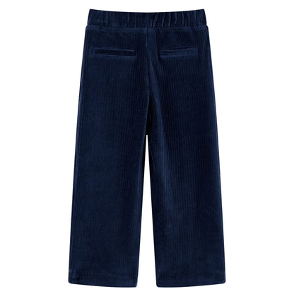 Kinderhose Cord Marineblau