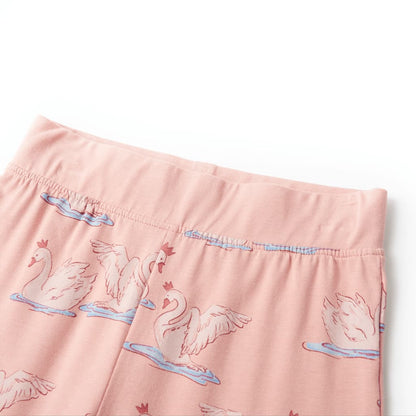 Kinderpyjama mit Langen Ärmeln Hellrosa