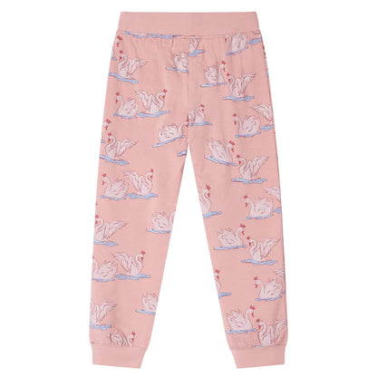Kinderpyjama mit Langen Ärmeln Hellrosa