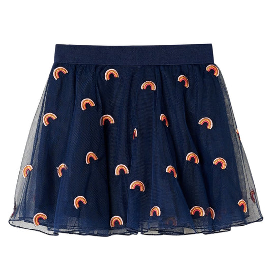 Kinderrock mit Tüll Marineblau