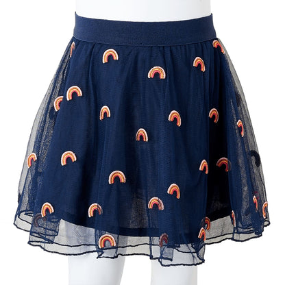 Kinderrock mit Tüll Marineblau