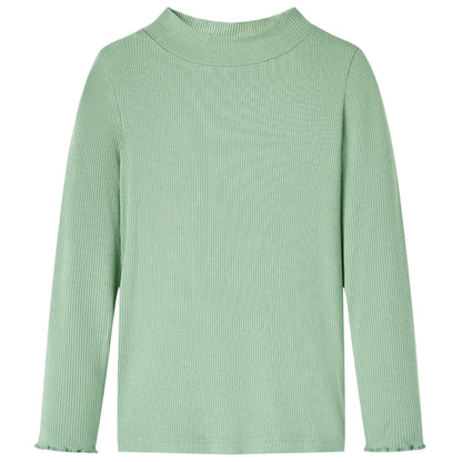 Kinder-Langarmshirt Halbrollkragen